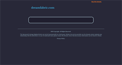 Desktop Screenshot of dreamfabric.com