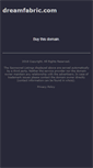 Mobile Screenshot of dreamfabric.com